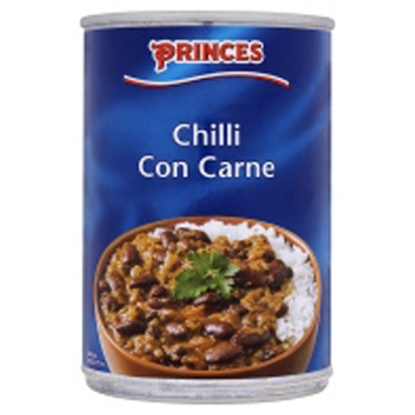 Picture of PRINCES HOT CHILLI CARNE 392GR